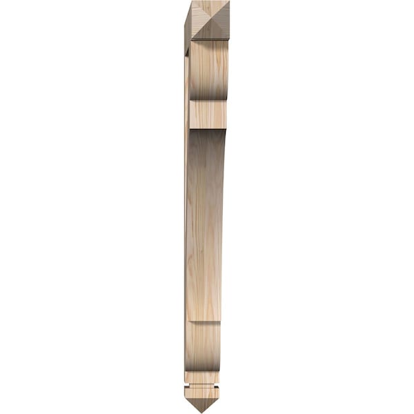 Olympic Arts & Crafts Smooth Bracket, Douglas Fir, 3 1/2W X 28D X 40H